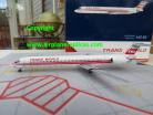 TWA Trans World Airlines MD-83 Twin stripes livery